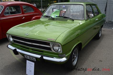 Opel Kadett B 1965-1973 (1973 Holiday 1.2 Special sedan 2d), left front