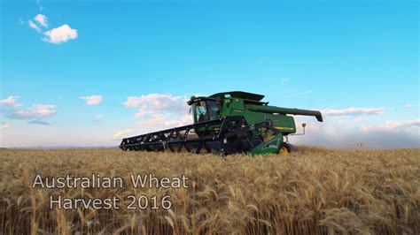Australian Wheat Harvest 2016 Youtube