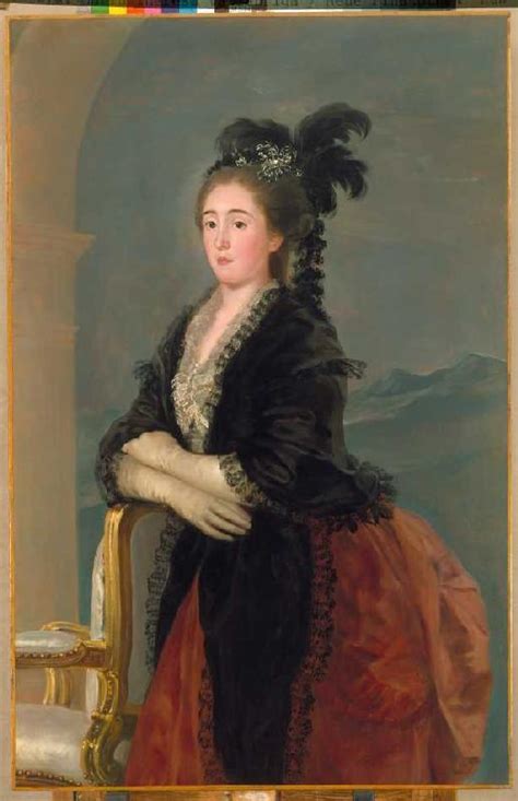 Sein umfangreiches wie zeitloses gesamtwerk ist stets ein zeugnis. Dona Maria Teresa da Vallabriga. - Francisco José de Goya ...