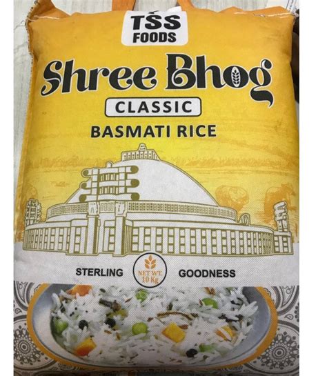 Shree Bhog Basmati Classic 10 Kg At Rs 700kg Basmati Rice In Bhopal
