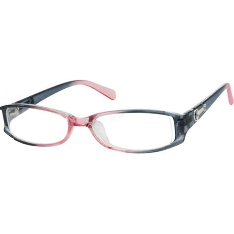 pink rectangle glasses 232622 zenni optical eyeglasses eyeglasses frames for women zenni