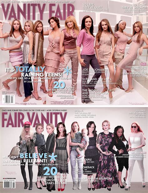 Vanity Fair Teen Queens Cover Is 10 Years Old How Would It Look Today