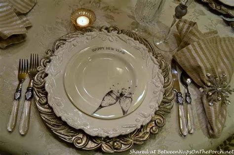 But they don't seem practical. A New Year's Winter Table Setting