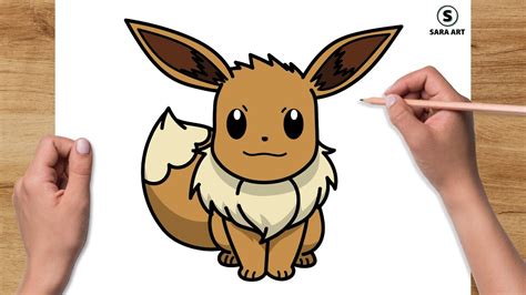 How To Draw Eevee Pokemon Youtube