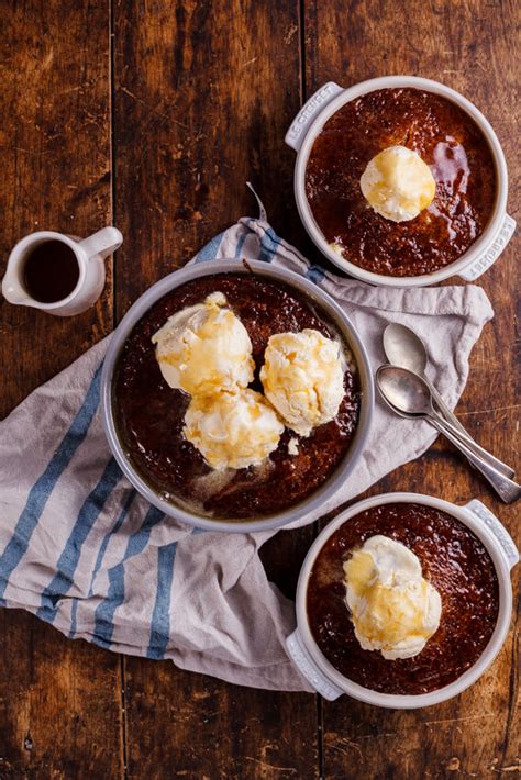 South African Malva Pudding With Easy Frozen Custard Simply Delicious