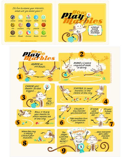 How To Play Marbles Collaboration — Alisa Coburn Illustration How