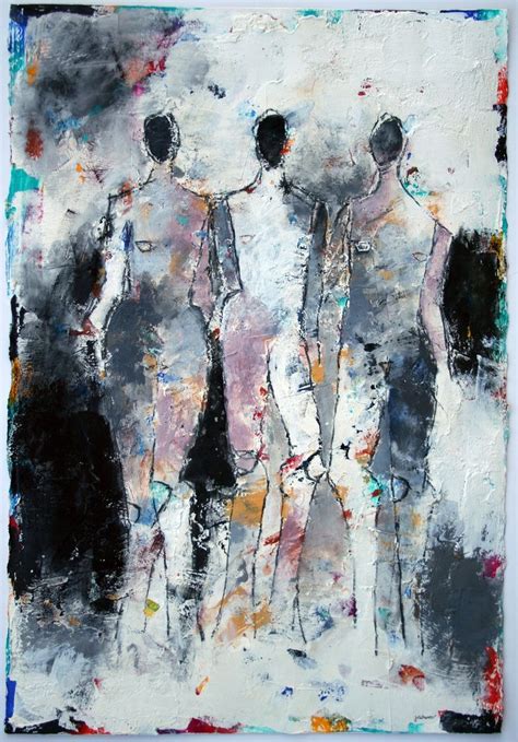 Figurative Abstract Painting Julie Schumer Contemporary Abstract Art