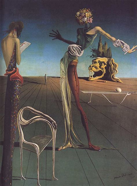 Woman With A Head Of Roses By Salvador Dali Art Reproduction From Wanford
