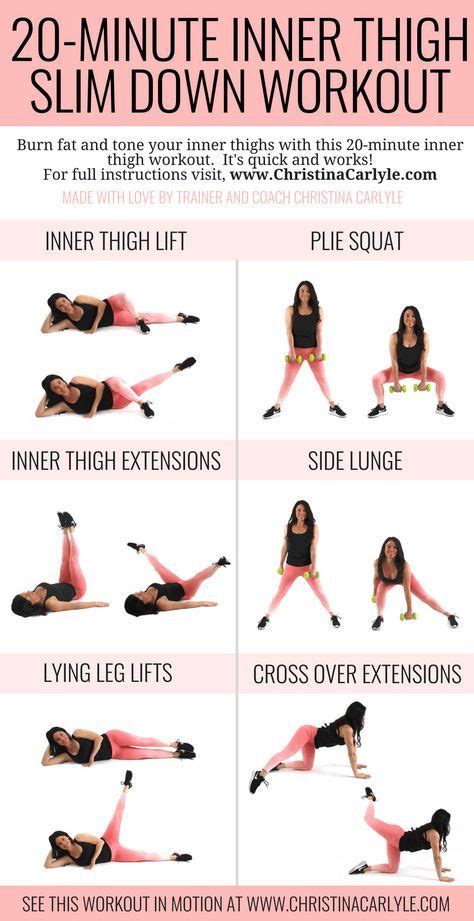 Minute Inner Thigh Slim Down Workout Health Fitness Articles How To Slim Down Health