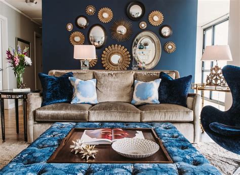 27 Beautiful Blue Navy Living Room Color Scheme Decorating Ideas