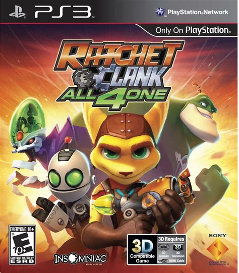 A Porchful Of Geezers Review Ratchet And Clank All 4 One Ps3