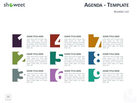 Table Of Content Templates For Powerpoint And Keynote Showeet