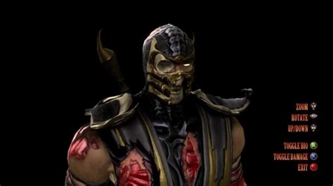 Mortal Kombat 9 Scorpions Character Bio Youtube