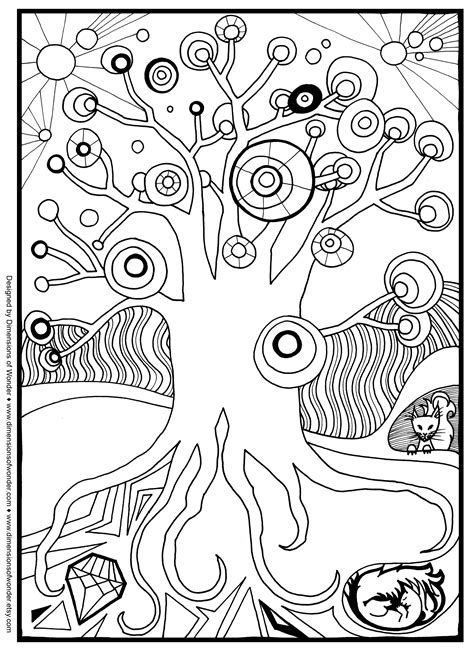 Halloween Scene Coloring Pages At Free