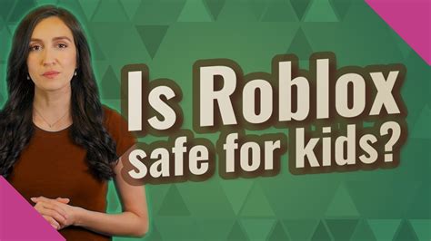 Is Roblox Safe For Kids Youtube