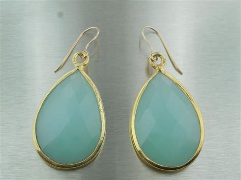 Chalcedony Earrings Worn By Kyle Richards On The Real Housewives Of