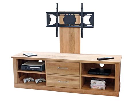 2023 Latest Oak Tv Stands For Flat Screens