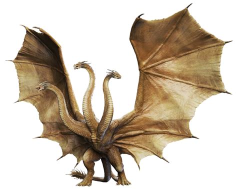 Monsterverse King Ghidorah Transparent By Speedcam On Deviantart