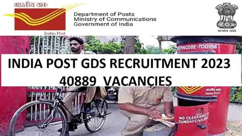 India Post GDS Recruitment 2023 Vacancies Apply Online