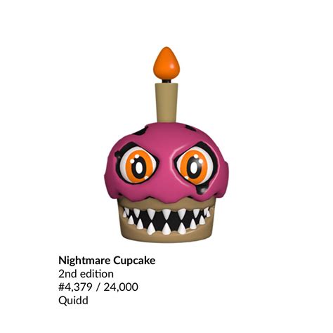 Nightmare Cupcake On Quidd Jn6ghkuzooovah