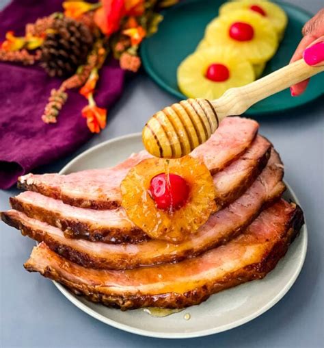 southern baked ham with pineapple {video}