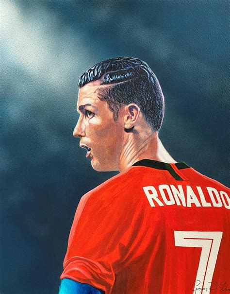 Ronaldo Painting By Gregory Jules Fine Art America