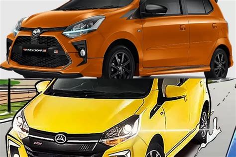 Review All New Daihatsu Ayla Dan All New Toyota Agya 2023 Harga Murah