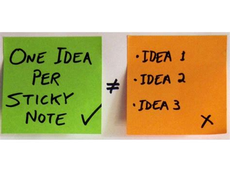 4 Simple Rules For Using Sticky Notes