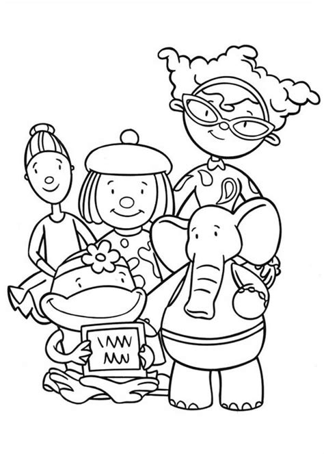 You can also check out our awesome circus crafts below. Jojo's Circus Characters Coloring Page - NetArt
