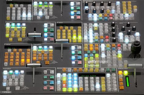 Television Broadcast Control Room High Res Stock Photo Getty Images