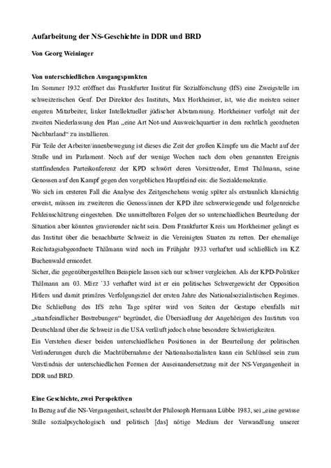 Download die geschichte der o. (PDF) Aufarbeitung der NS-Geschichte in DDR und BRD ...