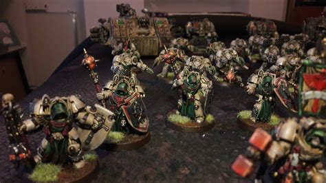30kplus40k Completed Deathwing Army Ready For 8th