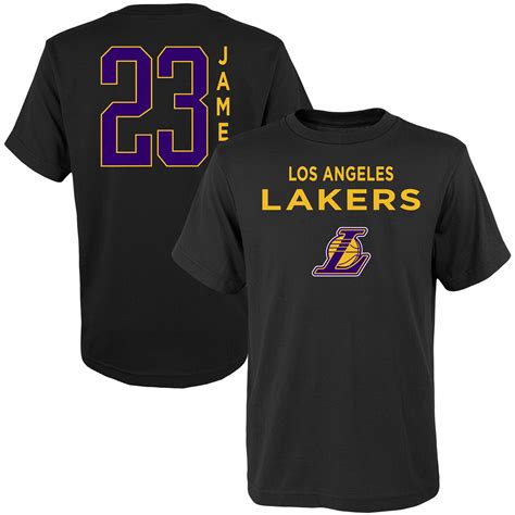 The latest los angeles lakers champs merchandise is in stock at fansedge. Outerstuff - Youth LeBron James Black Los Angeles Lakers ...