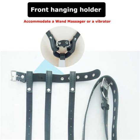 Forced Orgasm Wand Holder Belt Easy Stimulation Sex Toy Bdsm Strict