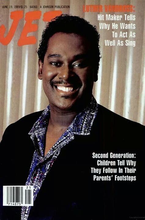 Pin By Black Is Always Beautiual In A On Luther Vandross Jet Magazine
