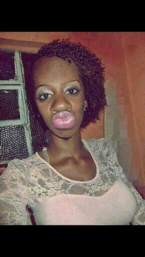 Some Nigerian Celebrities Doing The Duck Lips Photos