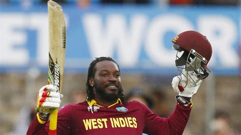 Chris Gayle Hits First Double Century In World Cup Match Eurosport