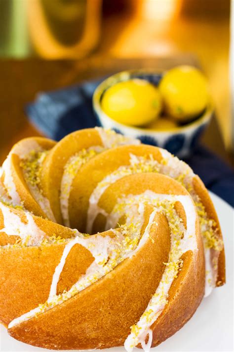Triple Lemon Bundt Cake Easy And Beautiful Spring Cake Unsophisticook