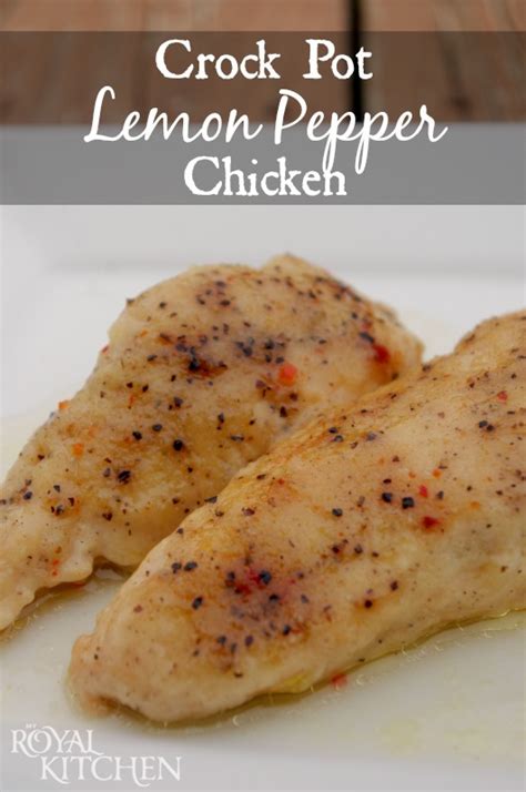 Get the recipe from delish. Crock Pot Lemon Pepper Chicken - ConsumerQueen.com ...