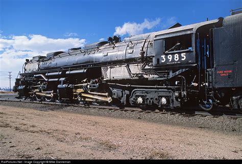 Railpicturesnet Photo Up 3985 Union Pacific Steam 4 6 6 4 At Cheyenne