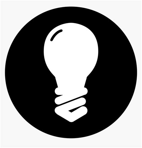 Light Bulb Icon Clip Arts White Light Bulb Clipart Hd Png Download