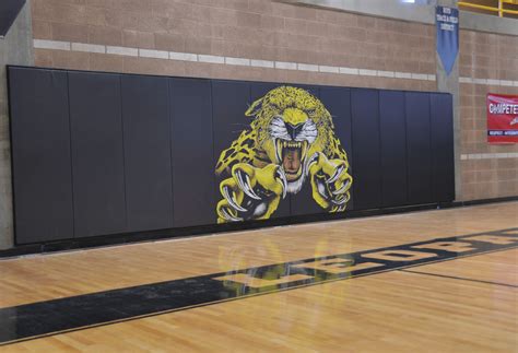 Custom Wood Backed Gym Wall Padding Panels 2 X 5 Ak Athletic Equipment