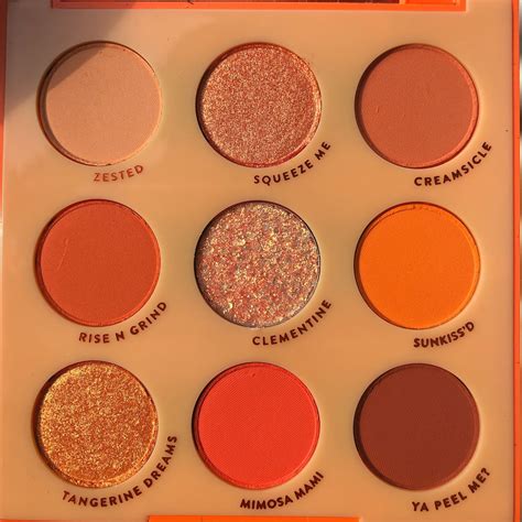 Anniesworld Colourpop Orange You Glad Eyeshadow Palette Review And Swatches