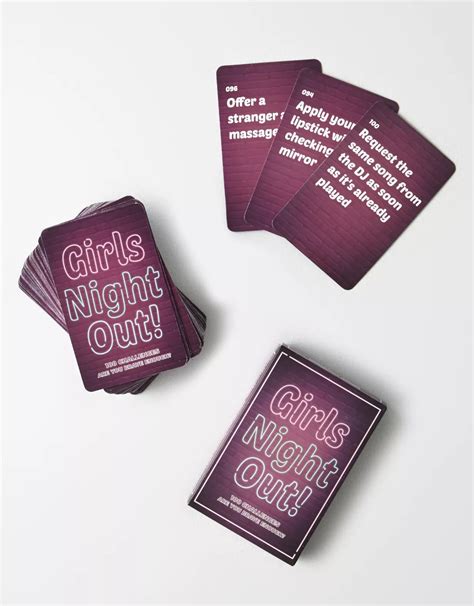 T Republic Girls Night Out Card Game