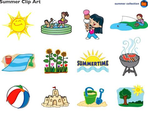 Summer Clip Art At Lakeshore Learning Clip Art Clip Art Library