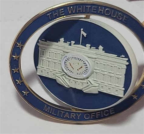 Rare White House Military Office Oval Blizzard Whitegold Phoenix