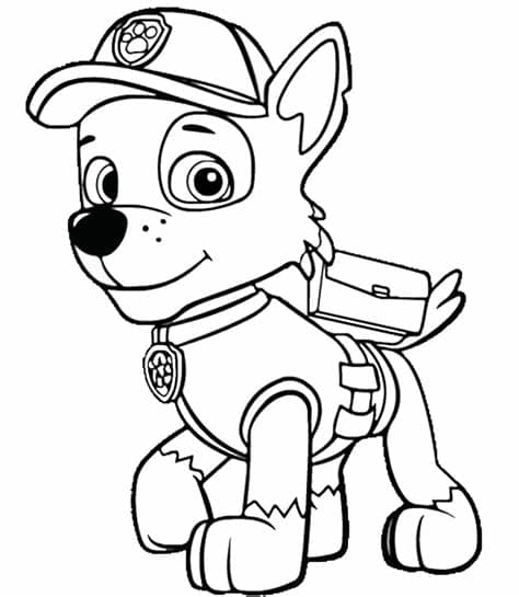 View and print the full version. Paw Patrol Coloring Printable Sketch Coloring Page ...