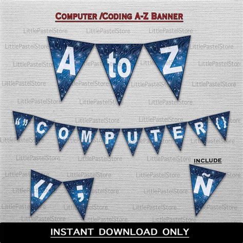 Computer Theme Party Package Coding Theme Party Package Etsy