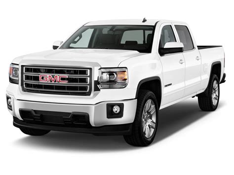 Image 2015 Gmc Sierra 1500 2wd Crew Cab 1435 Sle Angular Front