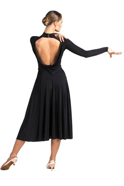 Dancebox Liberty Ballroom Dress In Black Dancewear For You